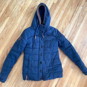 Naketano Coat - Navy Blue